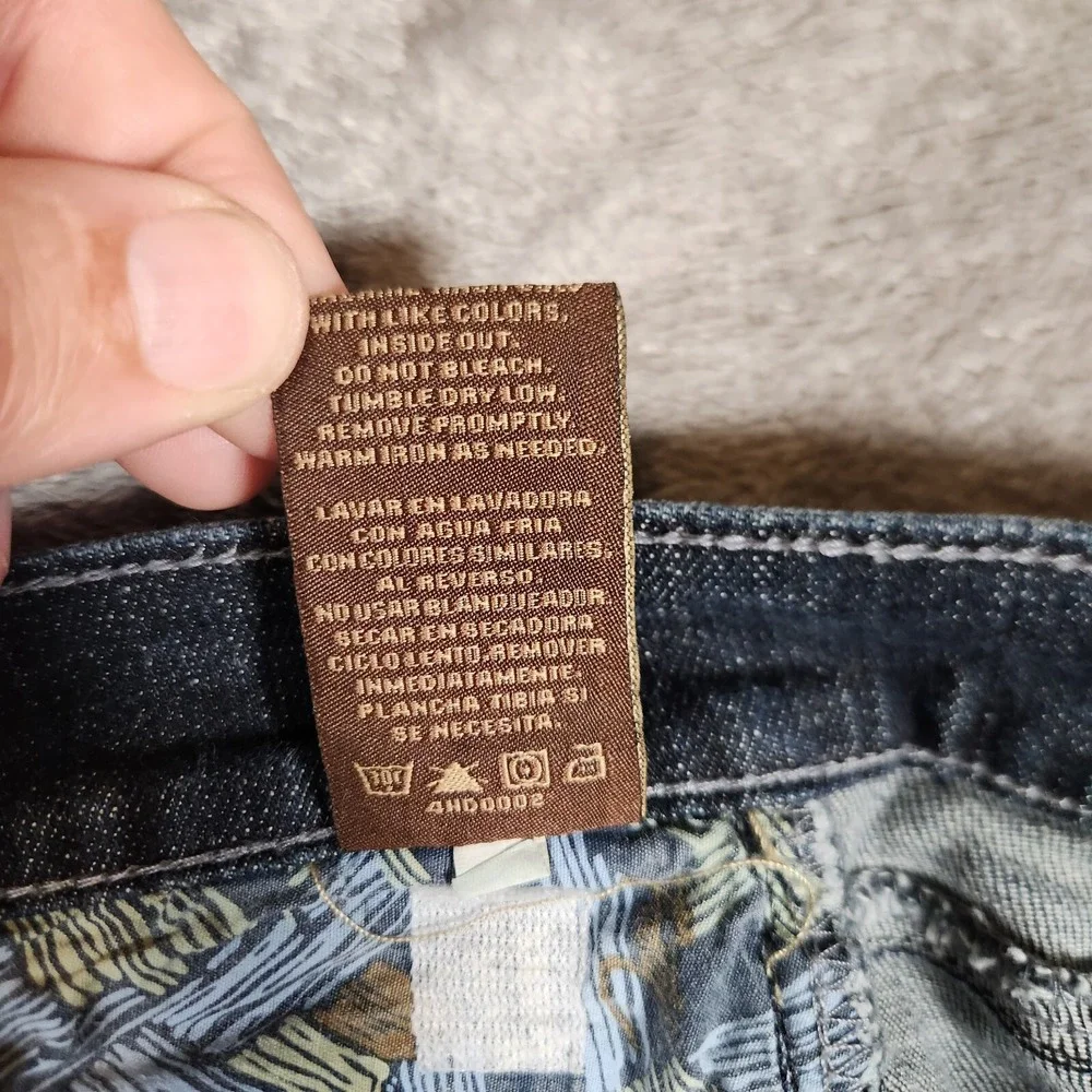Foster Jeans Women's‎ Size 8 31X32 Mid-Rise Bootcut Classic Blue Pre-Owned